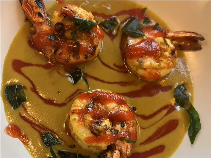 tandoori prawns